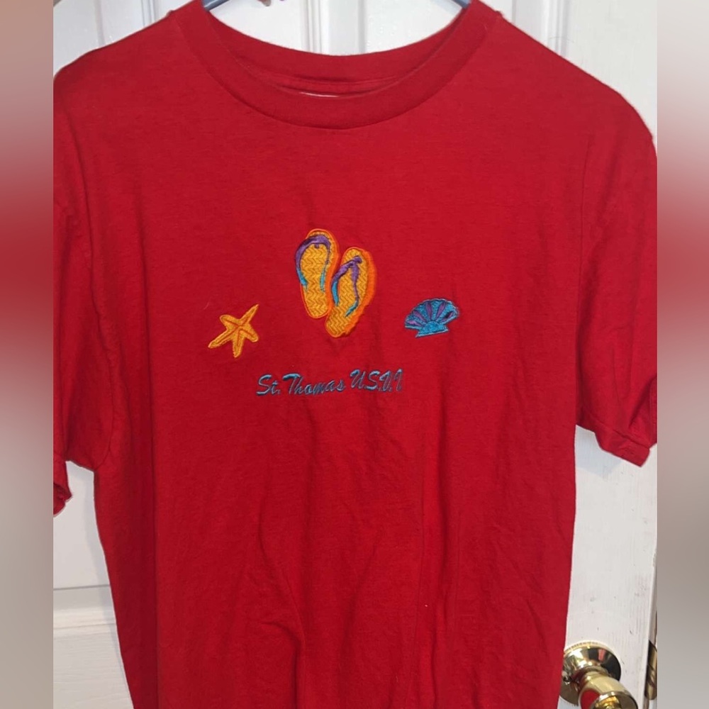 St thomas usa oversized t-shirt
